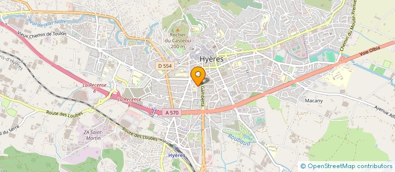 localisation de l'entreprise MONSIEUR LEO VALENSISI à HYERES