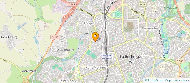 localisation de l'entreprise MONSIEUR LEO VALLEE à LA ROCHE-SUR-YON