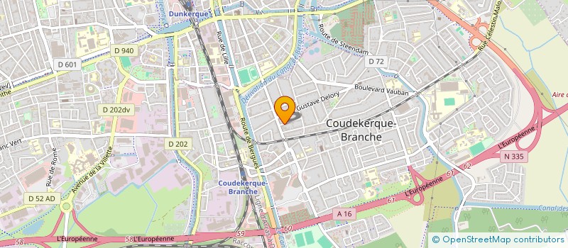 localisation de l'entreprise MONSIEUR LEO VANHEE  COUDEKERQUE-BRANCHE