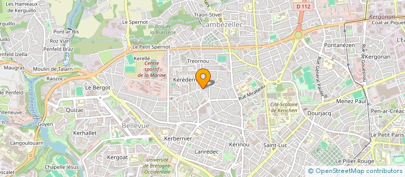 localisation de l'entreprise MONSIEUR LEO VANHOOLAND à BREST