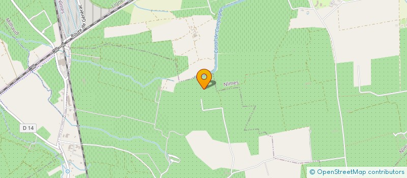 localisation de l'entreprise MONSIEUR LEO VANNOBEL  GENERAC