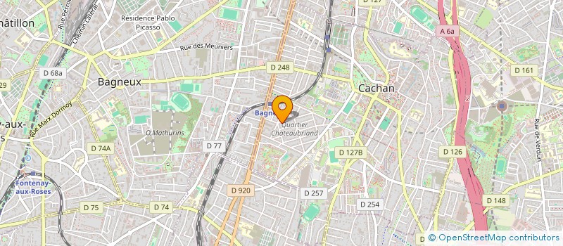 localisation de l'entreprise MONSIEUR LEO VENET à CACHAN