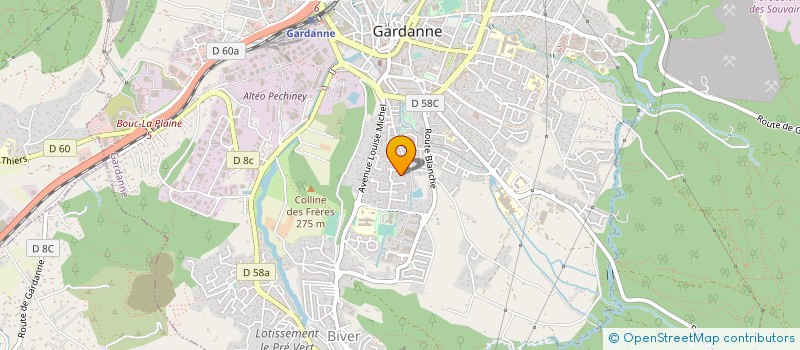 localisation de l'entreprise MONSIEUR LEO VESPIGNANI à GARDANNE