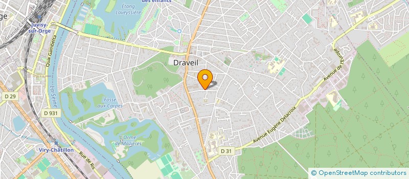 localisation de l'entreprise MONSIEUR LEO VIGUIE à DRAVEIL