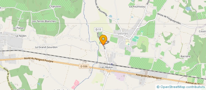 localisation de l'entreprise MONSIEUR LEO VILLENEUVE  VELINES