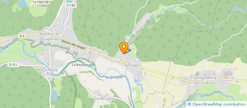 localisation de l'entreprise MONSIEUR LEO VINCENT  AMAGE