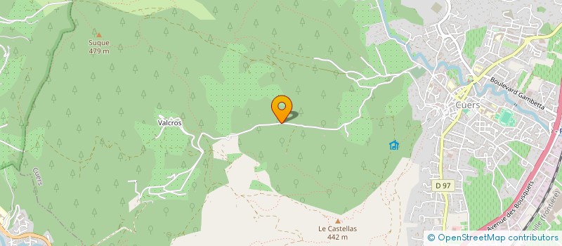 localisation de l'entreprise MONSIEUR LEO VUILLEMIN  CUERS