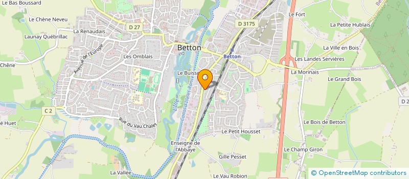 localisation de l'entreprise MONSIEUR LEO WAVELET  BETTON