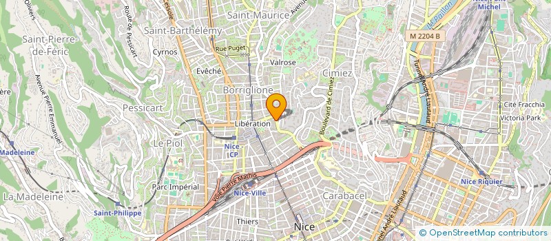 localisation de l'entreprise MONSIEUR LEOCADIE GUIZONNE à NICE