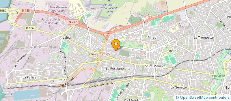 localisation de l'entreprise MONSIEUR LEOLO GRASSET  LA ROCHELLE