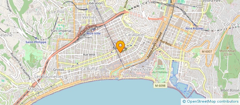 localisation de l'entreprise MONSIEUR LEON ABERGEL à NICE