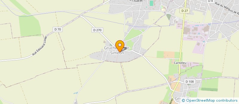 localisation de l'entreprise MONSIEUR LEON ALEXANDRE à LUNERAY