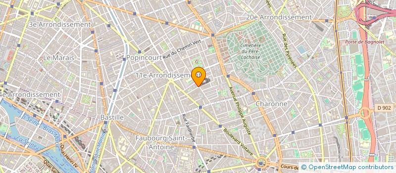 localisation de l'entreprise MONSIEUR LEON ALLIEL à PARIS