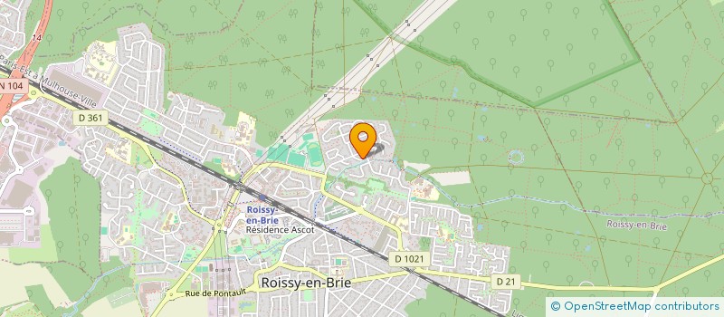 localisation de l'entreprise MONSIEUR LEON AZIZI  ROISSY-EN-BRIE