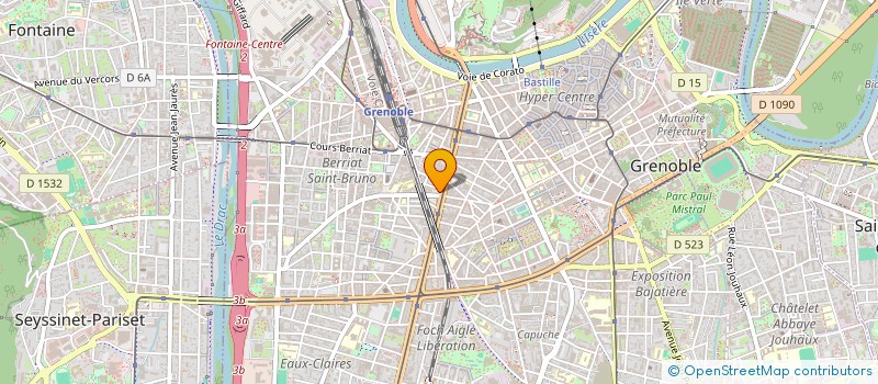 localisation de l'entreprise MONSIEUR LEON BAIBOURDIAN à GRENOBLE