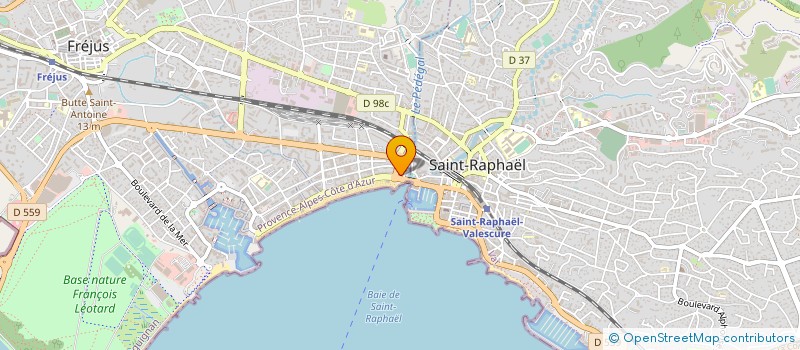 localisation de l'entreprise MONSIEUR LEON BALL à FREJUS