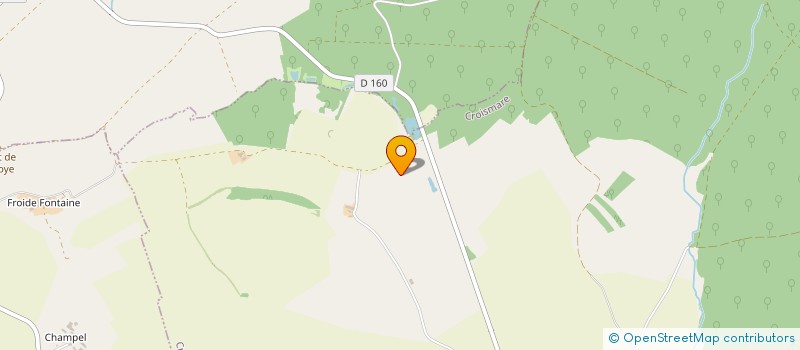 localisation de l'entreprise MONSIEUR LEON BASTIEN  CROISMARE