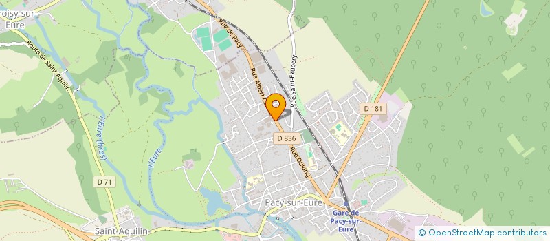 localisation de l'entreprise MONSIEUR LEON BECKER  PACY-SUR-EURE