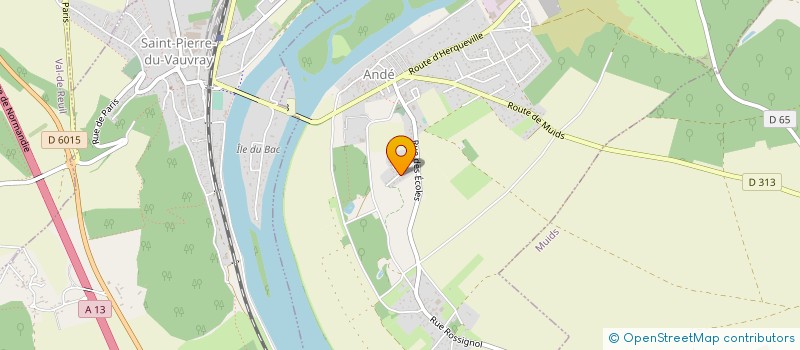 localisation de l'entreprise MONSIEUR LEON BELLEROPHON  ANDE