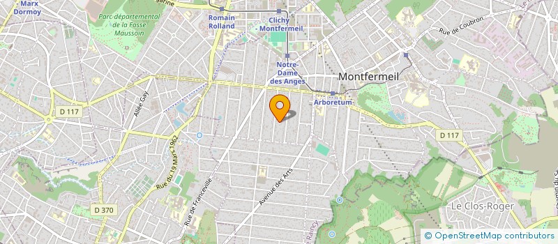 localisation de l'entreprise MONSIEUR LEON BENICOURT à MONTFERMEIL
