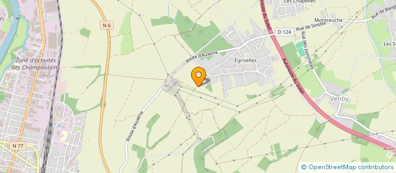 localisation de l'entreprise MONSIEUR LEON BIENVENU  IRANCY