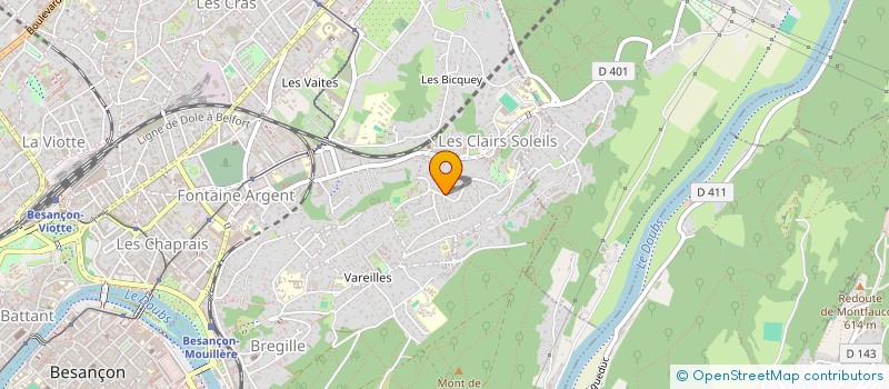 localisation de l'entreprise MONSIEUR LEON BINETRUY à BESANCON