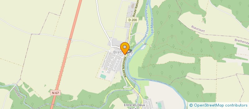localisation de l'entreprise MONSIEUR LEON BONFILS à BRETHENAY