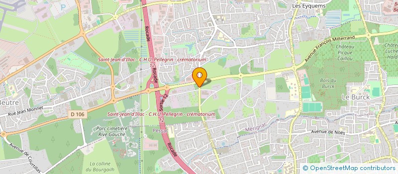 localisation de l'entreprise MONSIEUR LEON BONTEMPS  BORDEAUX