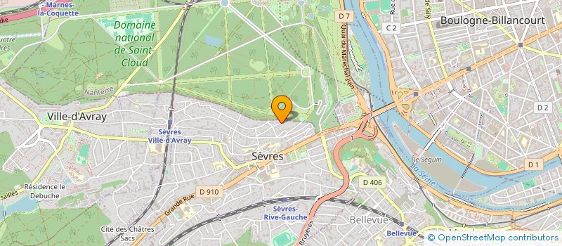 localisation de l'entreprise MONSIEUR LEON BOUVIER à SEVRES