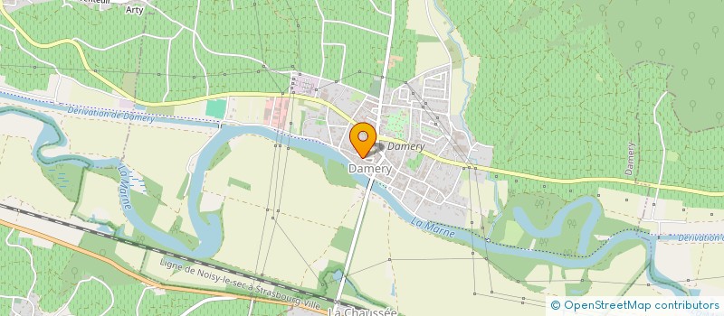 localisation de l'entreprise MONSIEUR LEON BRUN  DAMERY