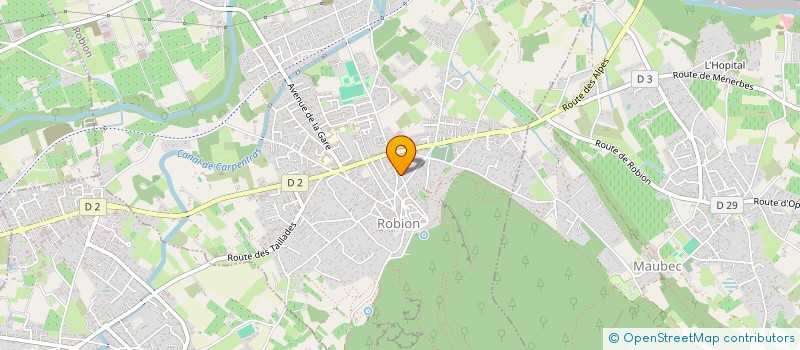 localisation de l'entreprise MONSIEUR LEON CALLOT à ROBION