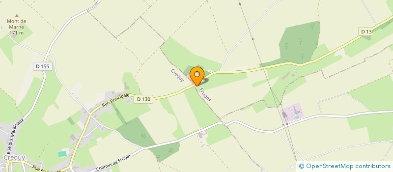 localisation de l'entreprise MONSIEUR LEON CARESMEL  FRUGES