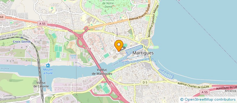 localisation de l'entreprise MONSIEUR LEON CHARDELAIN à MARTIGUES