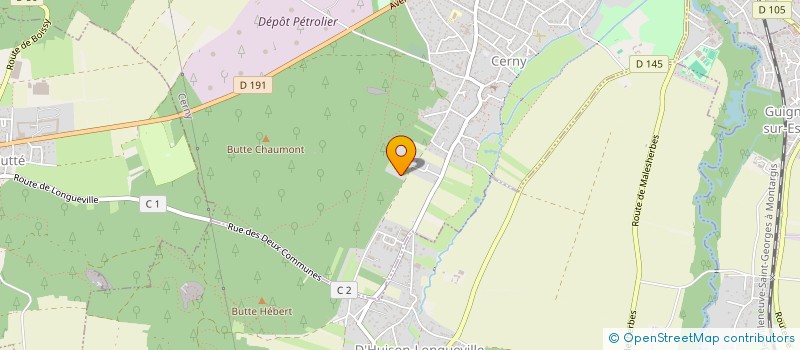 localisation de l'entreprise MONSIEUR LEON CHATELIN  CERNY