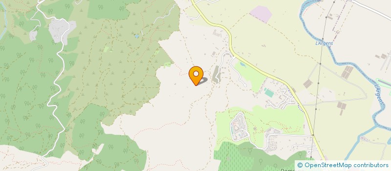 localisation de l'entreprise MONSIEUR LEON CHAUVIER  ROQUEBRUNE-SUR-ARGENS