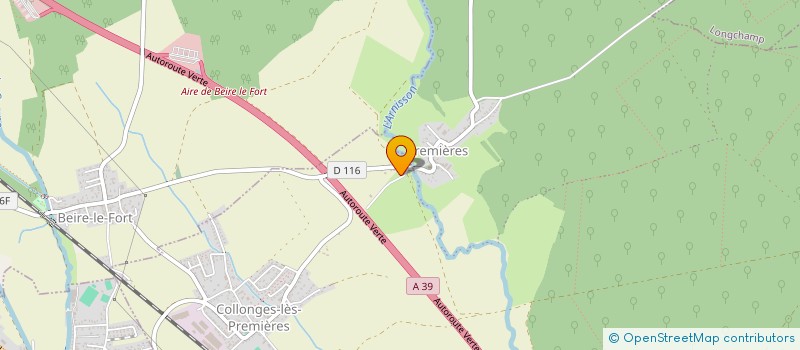 localisation de l'entreprise MONSIEUR LEON CHEVALLIER  COLLONGES-ET-PREMIERES