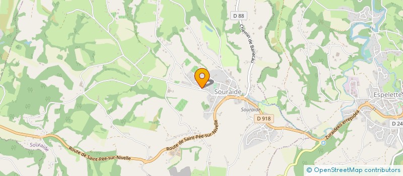 localisation de l'entreprise MONSIEUR LEON DARRAIDOU à SOURAIDE