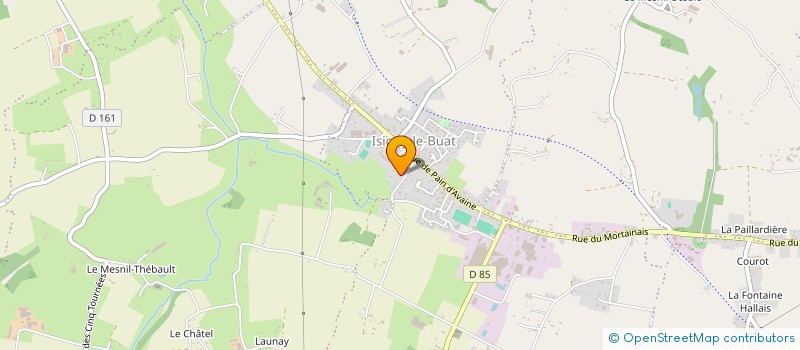 localisation de l'entreprise MONSIEUR LEON DAVY  ISIGNY-LE-BUAT