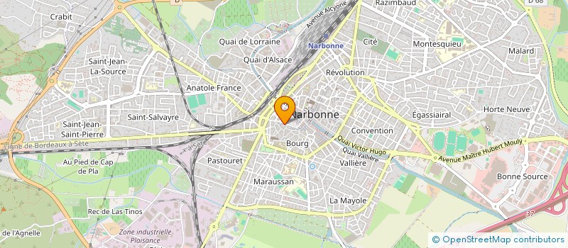 localisation de l'entreprise MONSIEUR LEON DIAZ RONDA à NARBONNE