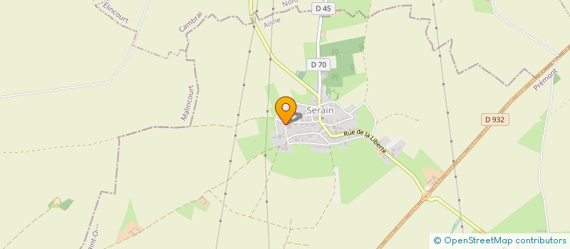 localisation de l'entreprise MONSIEUR LEON DRUBAY  SERAIN