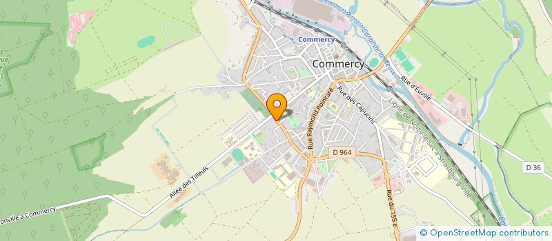 localisation de l'entreprise MONSIEUR LEON DUCOURET  COMMERCY