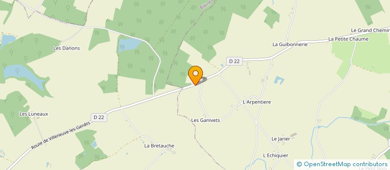 localisation de l'entreprise MONSIEUR LEON DUPUIS  SAINT-PRIVE