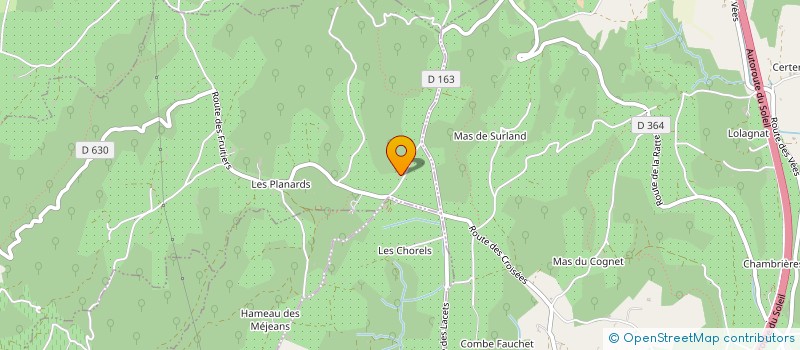 localisation de l'entreprise MONSIEUR LEON FALAVEL  LARNAGE