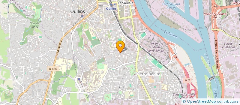 localisation de l'entreprise MONSIEUR LEON FILIATRE à OULLINS-PIERRE-BENITE