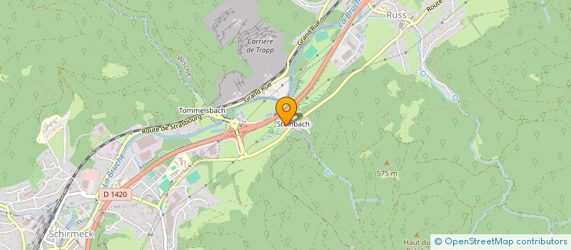 localisation de l'entreprise MONSIEUR LEON FONGOND  SCHIRMECK