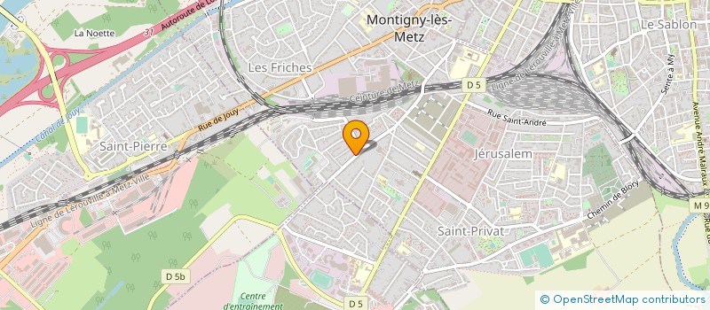 localisation de l'entreprise MONSIEUR LEON FONKNECHTEN à MONTIGNY-LES-METZ