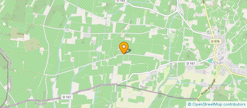 localisation de l'entreprise MONSIEUR LEON FONT  VISAN