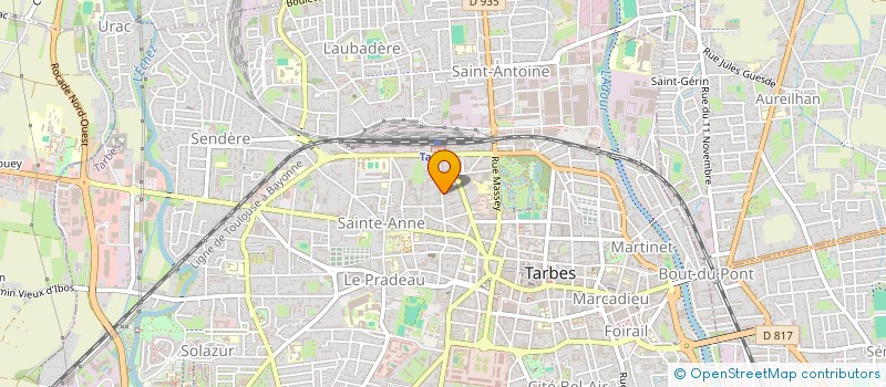 localisation de l'entreprise MONSIEUR LEON FOURCADE  TARBES