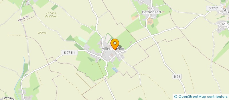 localisation de l'entreprise MONSIEUR LEON GAILLARD  VILLERS-BRULIN