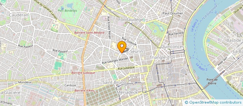 localisation de l'entreprise MONSIEUR LEON GALLOIS  BORDEAUX